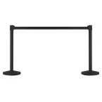 Retractable Queue Barrier