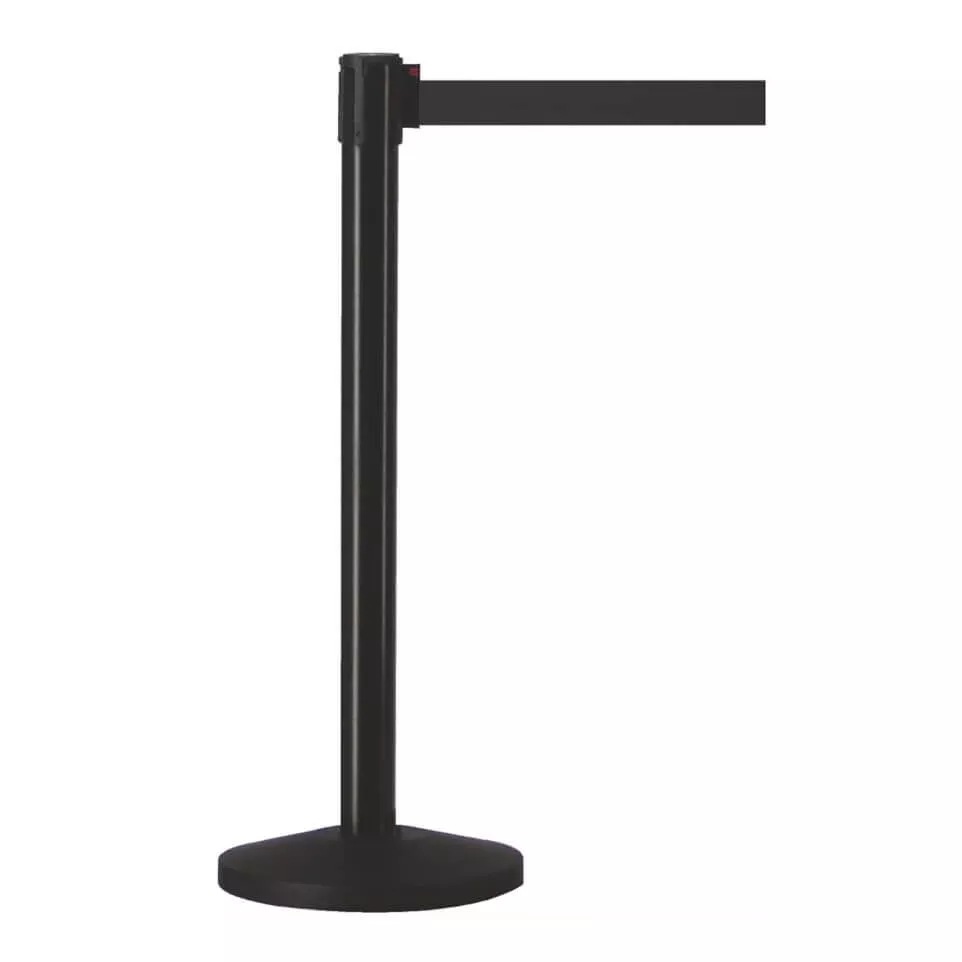 Retractable Queue Barrier