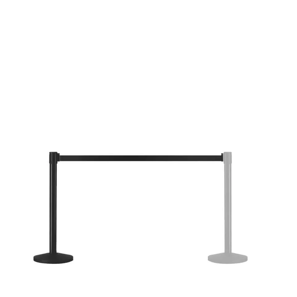 Retractable Queue Barrier