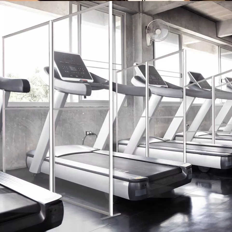 Ecran de protection autoportant