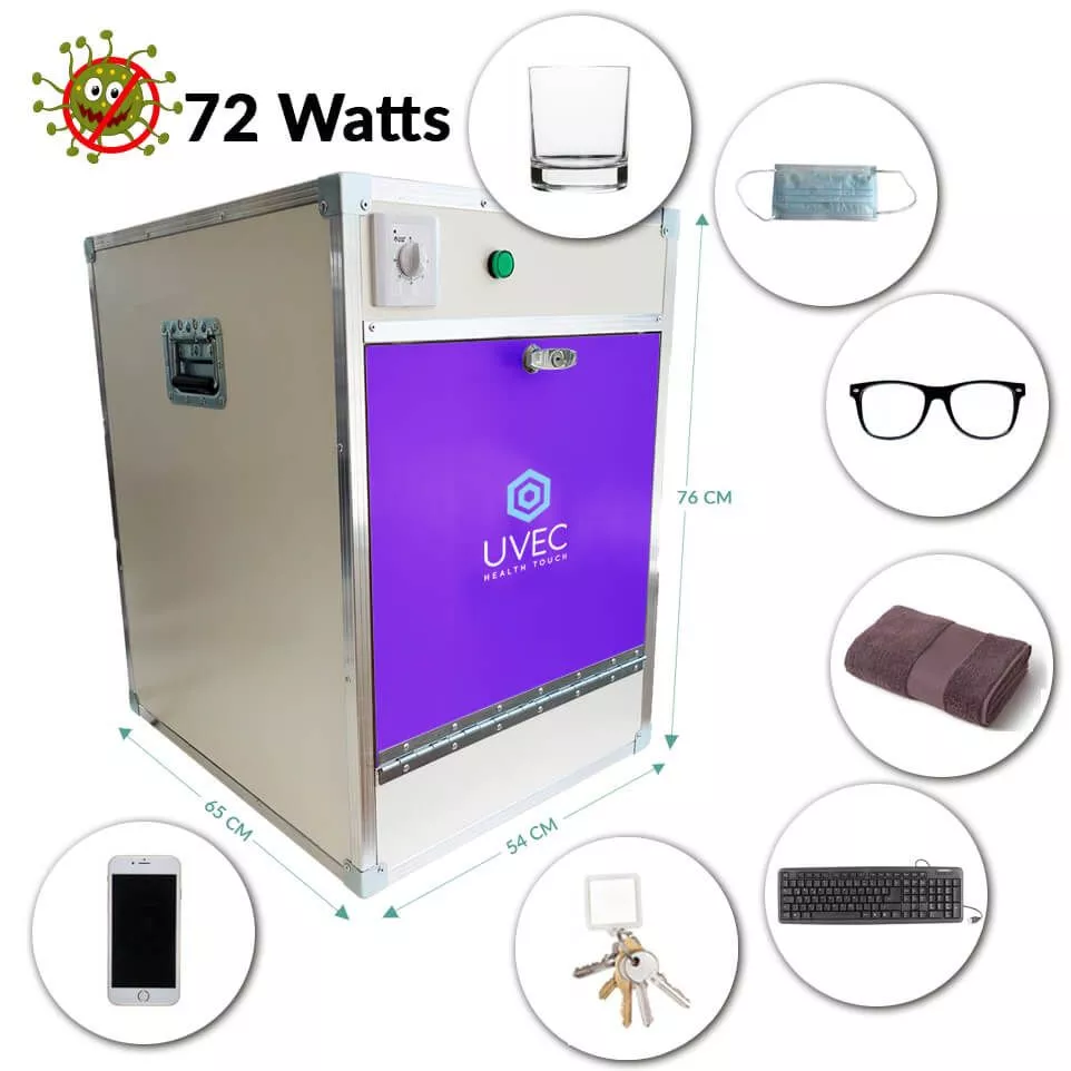 UVEC : UV-C ontsmettingskast