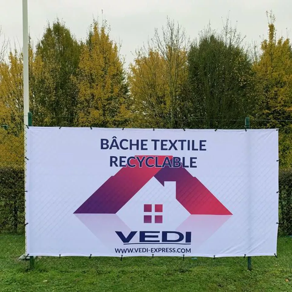 Polyester fabric banner