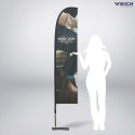 Feather Flag XS - 2m