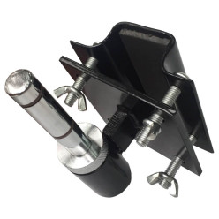 Intérieur : Base murale à 0° + attache