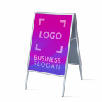 Double side pavement sign...