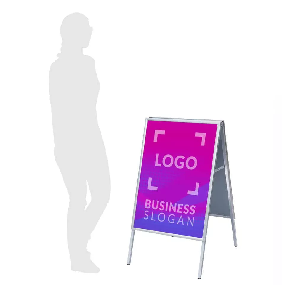 Double side pavement sign Fixed A1