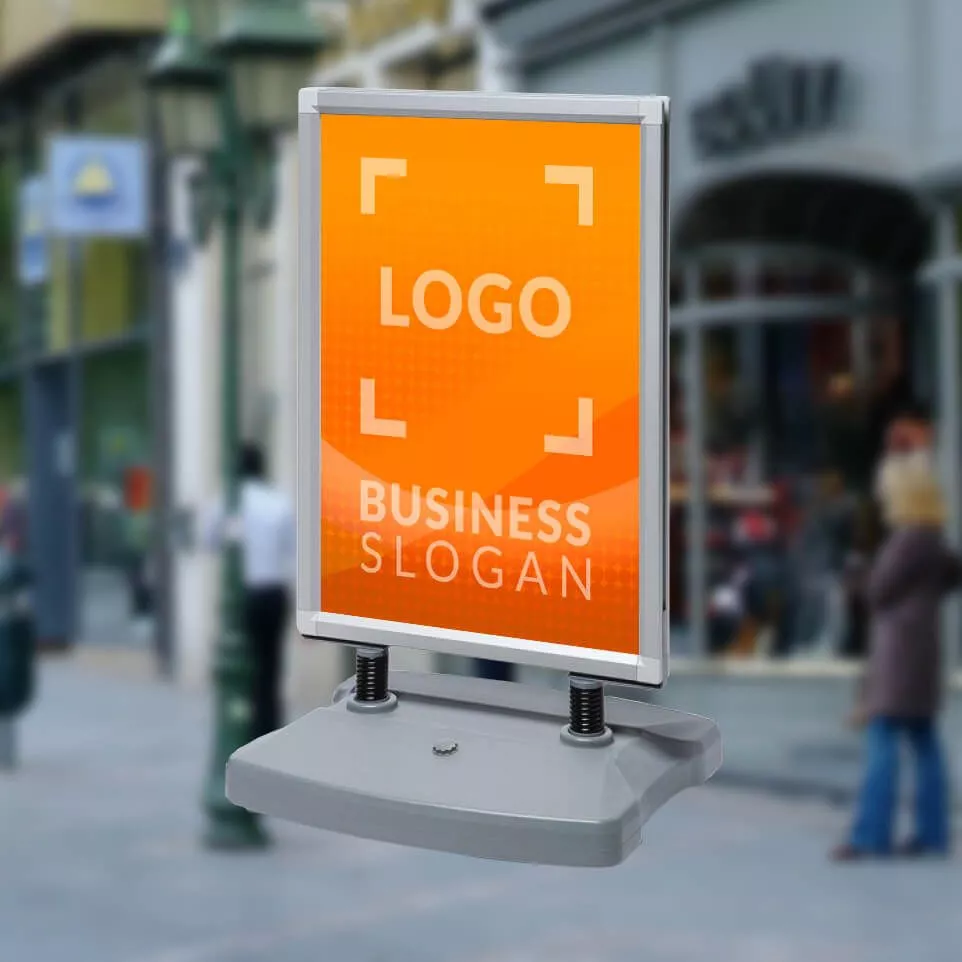 Pavement sign A1 Base to fill