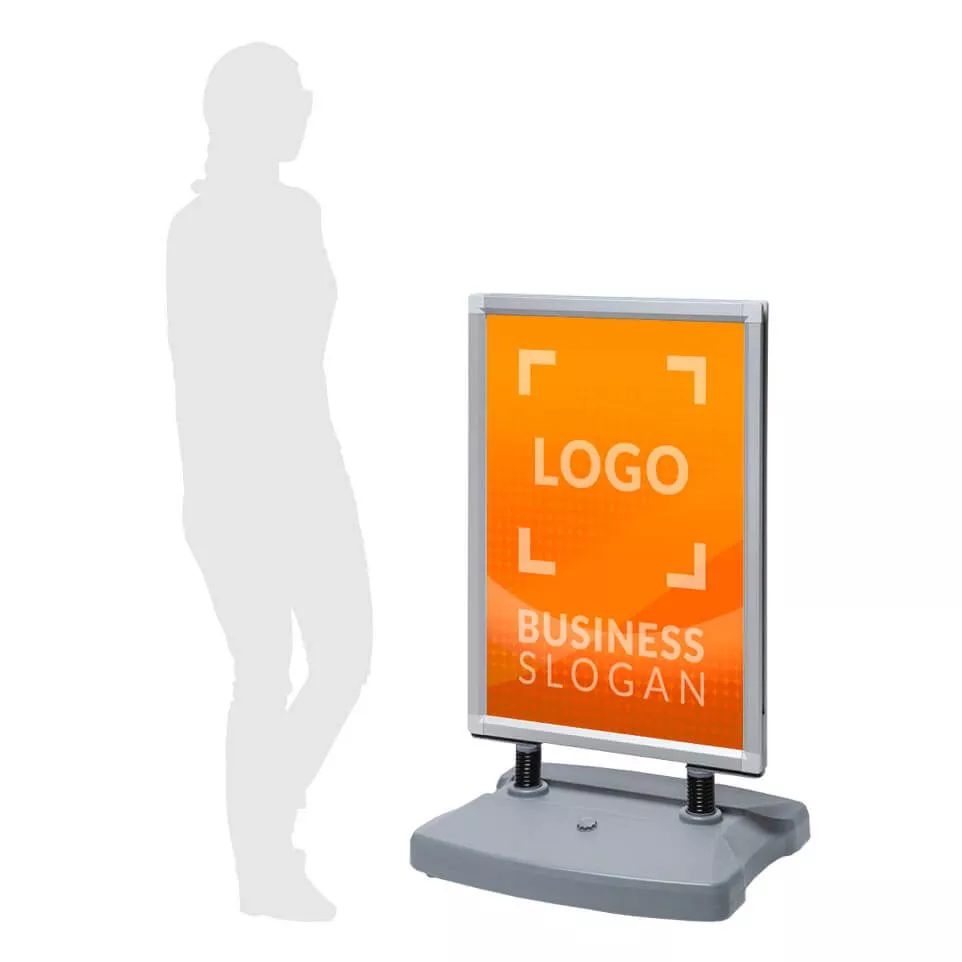 Pavement sign A1 Base to fill