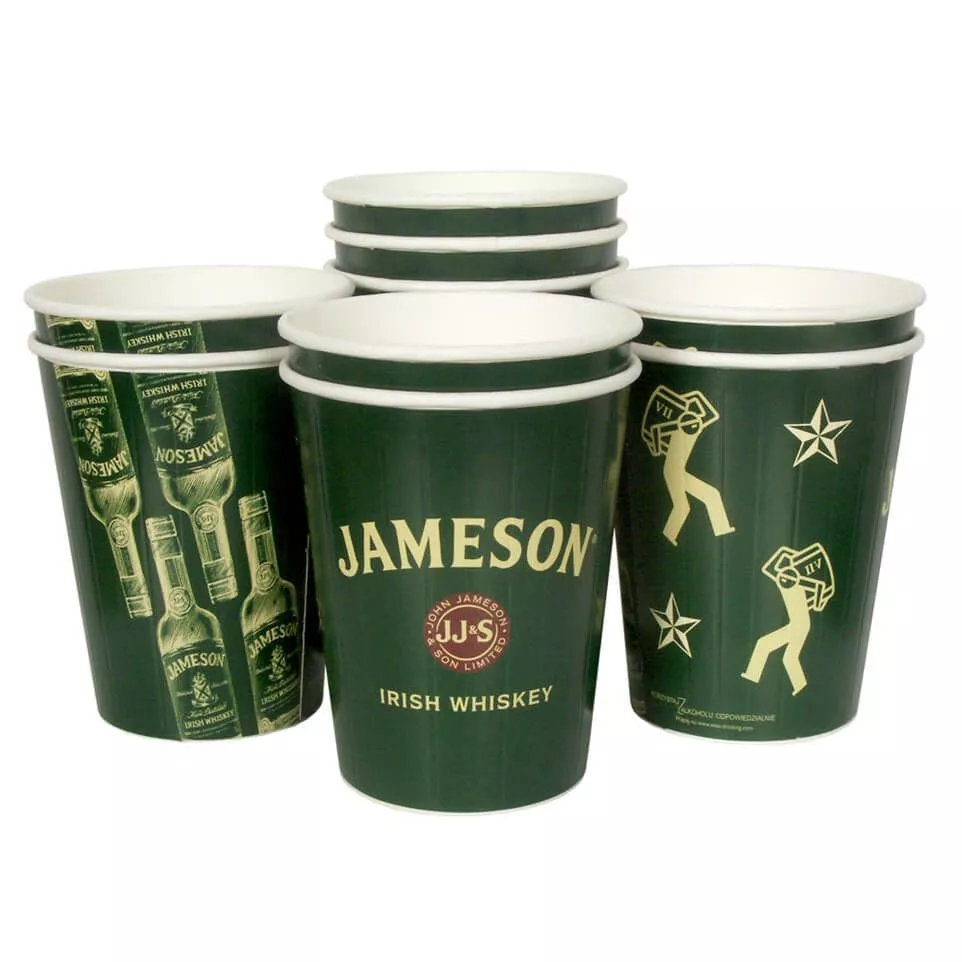 Gobelets en carton double paroi /500pcs