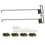 Street lamp banner - structure alone