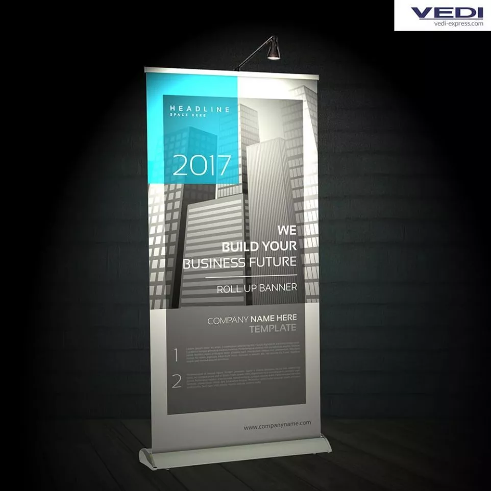 Led / halogen Spotlight for Rollup