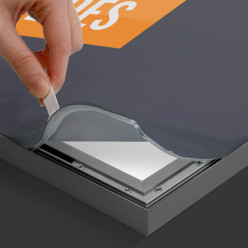 Textile canvas for lightbox