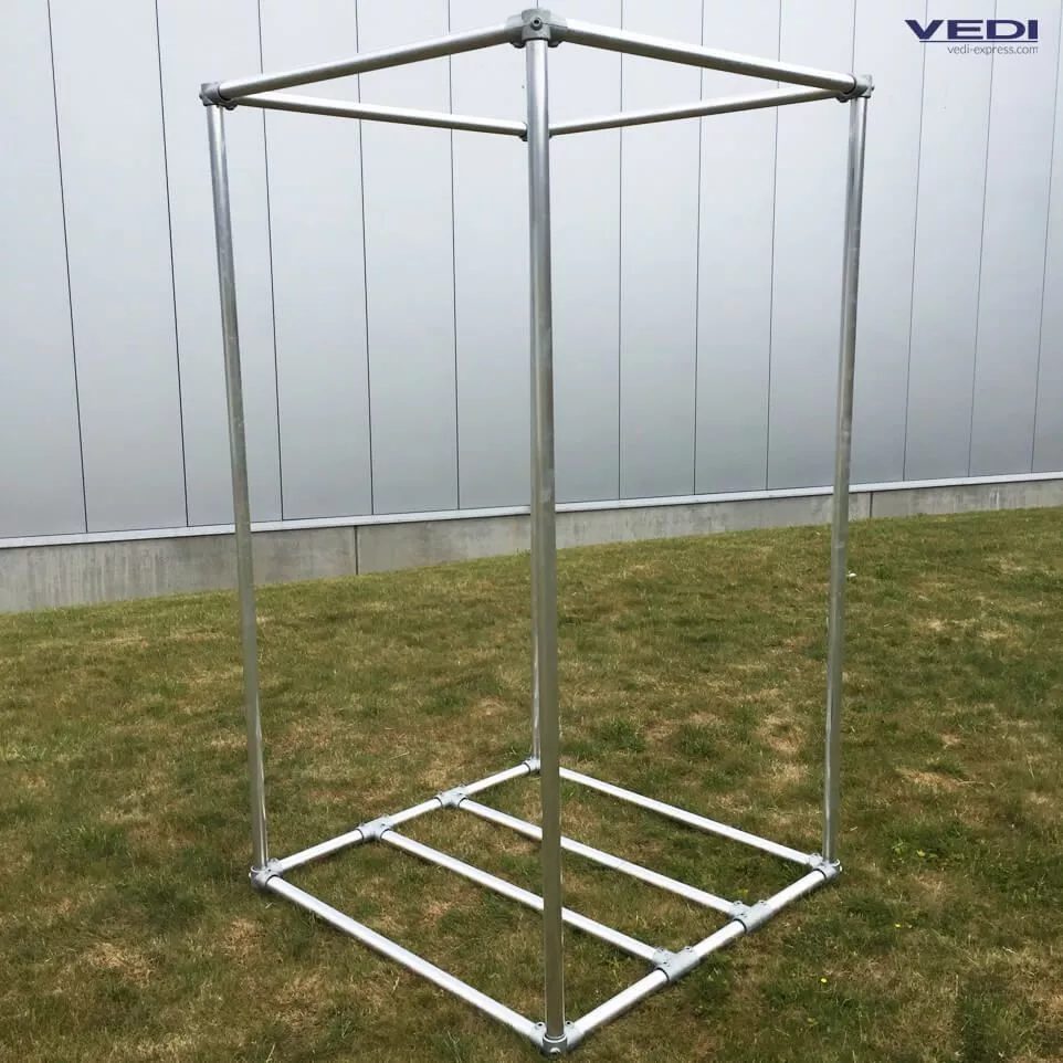 Cube publicitaire pour bâche