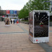Advertising structure cube