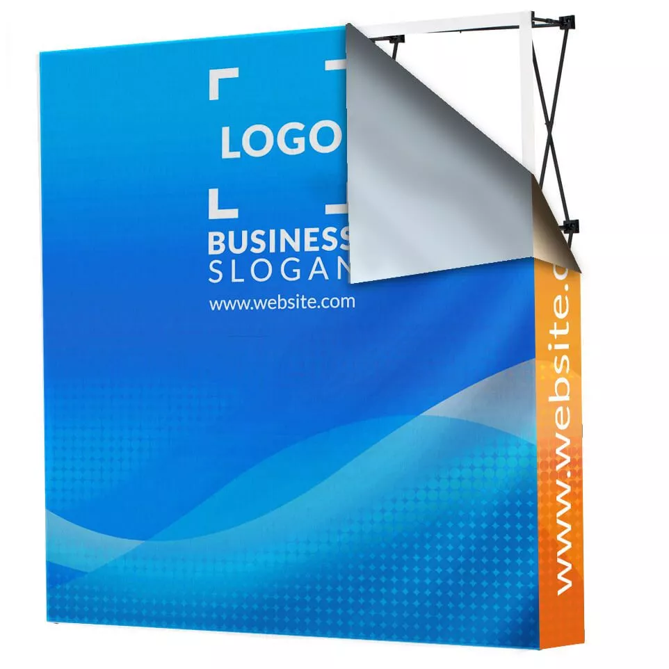 Fabric Pop Up Display Velcro