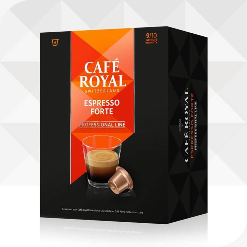 48 Café Royal Pro ESPRESSO FORTE capsules