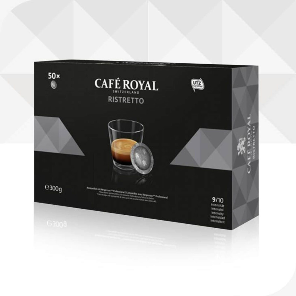 50 RISTRETTO capsules compatible with 