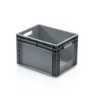 Euro stacking container with opening 40 x 30 x 27 cm