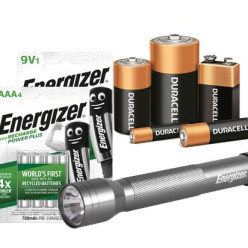 Batterijen en zaklampen