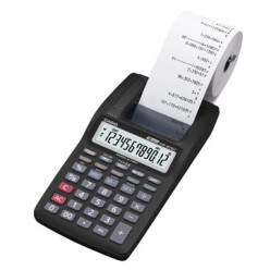 Desktop calculators with scroll