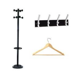 Coat rack and umbrella stand