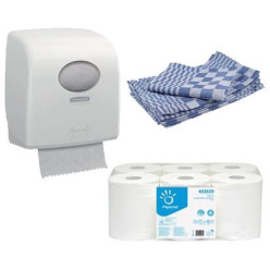 Napkins and dispensers