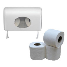 Toilet paper and dispensers