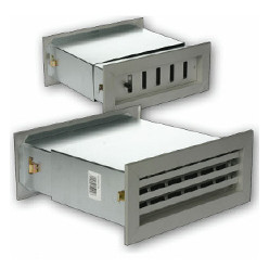 Grilles for wall feed-throughs