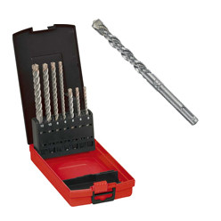 Drill bits for concrete and stone