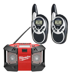 Radios, walkie-talkies and Bluetooth speakers