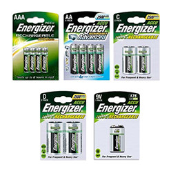 Batteries and battery chargers