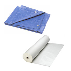 Dust protection and tarpaulins