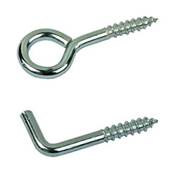 Pitons, hooks, hinges