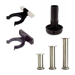 Cylinders and furniture accessories