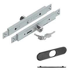 Locking and safety devices for roller shutters