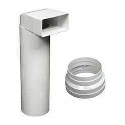 Tubes and fittings for hoods