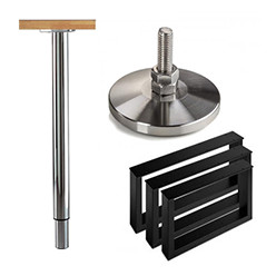 Indoor table legs