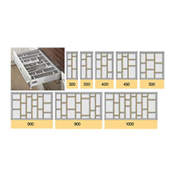 Arrangement of drawers