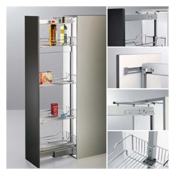 Cargo column cabinet