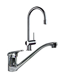Kitchen mixer taps