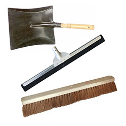 Brosses, ramassettes et pinces de ramassage
