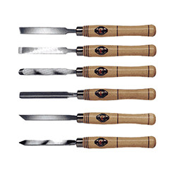 Wood chisels, gouges and accessories