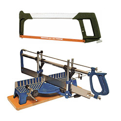 Saws, miter saws and parquet cutters