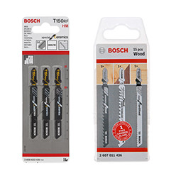 Jigsaw blades for special applications and sets