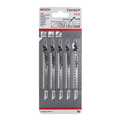 Jigsaw blades for wood with metal