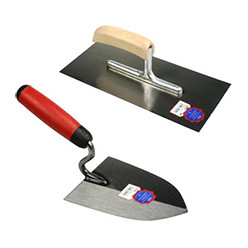 Trowels, plasters, floats