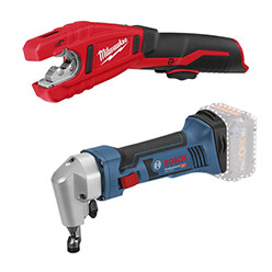 Shears, cable cutters and pipe cutters