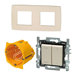 Domestic switches and sockets