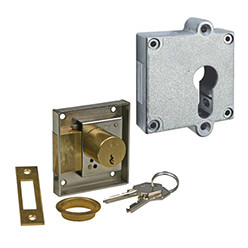 Furniture cylinder locks