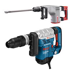 Corded SDS electro-pneumatic hammers